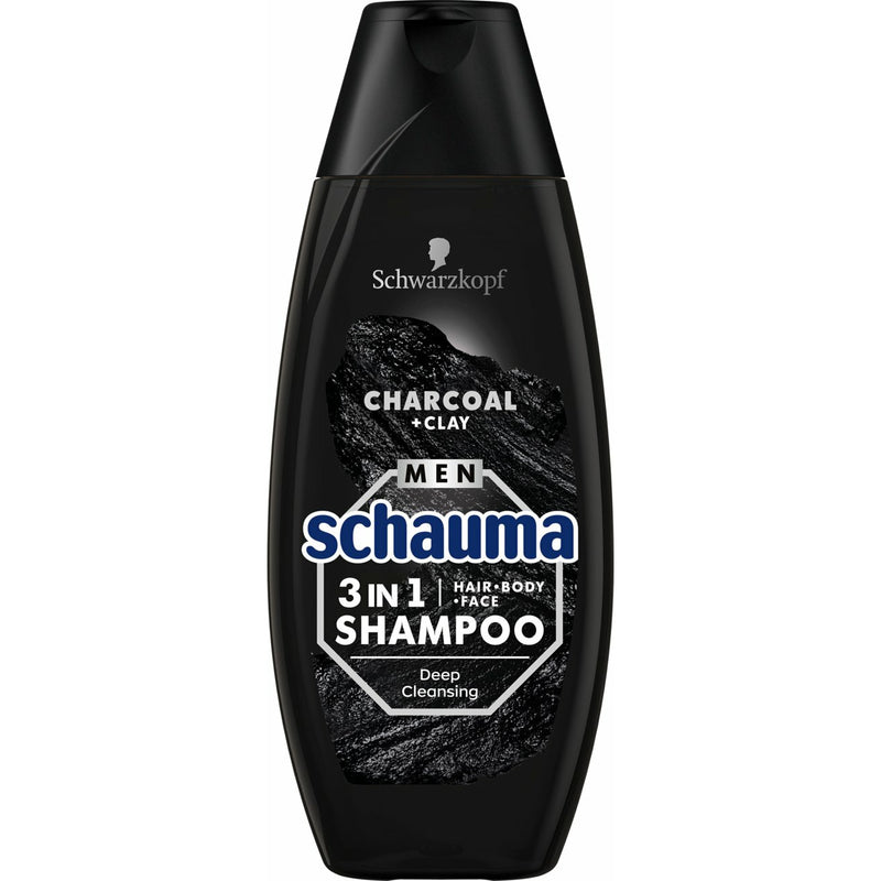 Schauma Men Charcoal + Clay, 400 ml