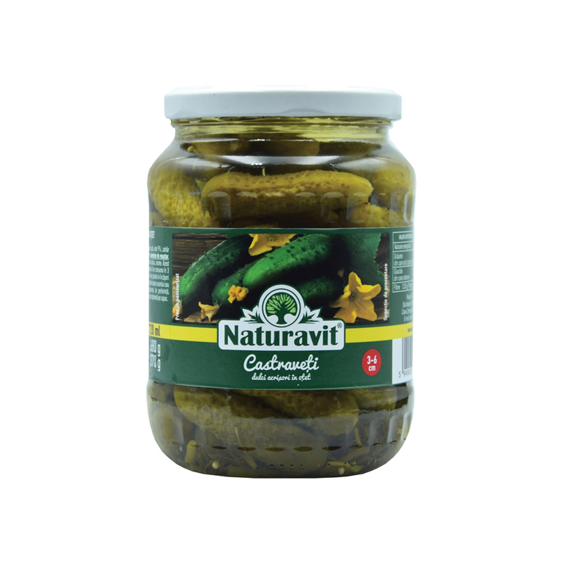 Naturavit castraveciori 3-6 cm, 680 g