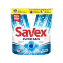 Savex detergent capsule super caps ultra bright, 15 spalari