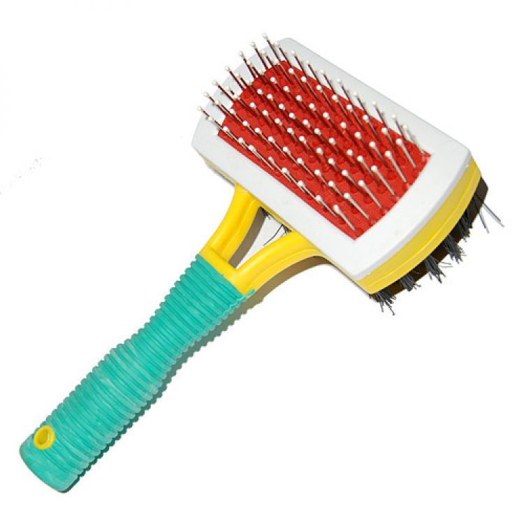 4dog perie plastic combinata
