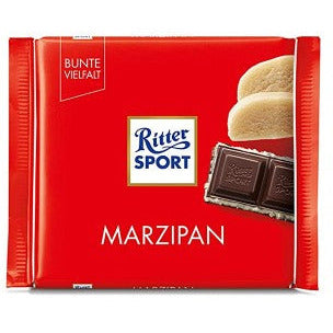 Ritter sport ciocolata martipan, 100 g