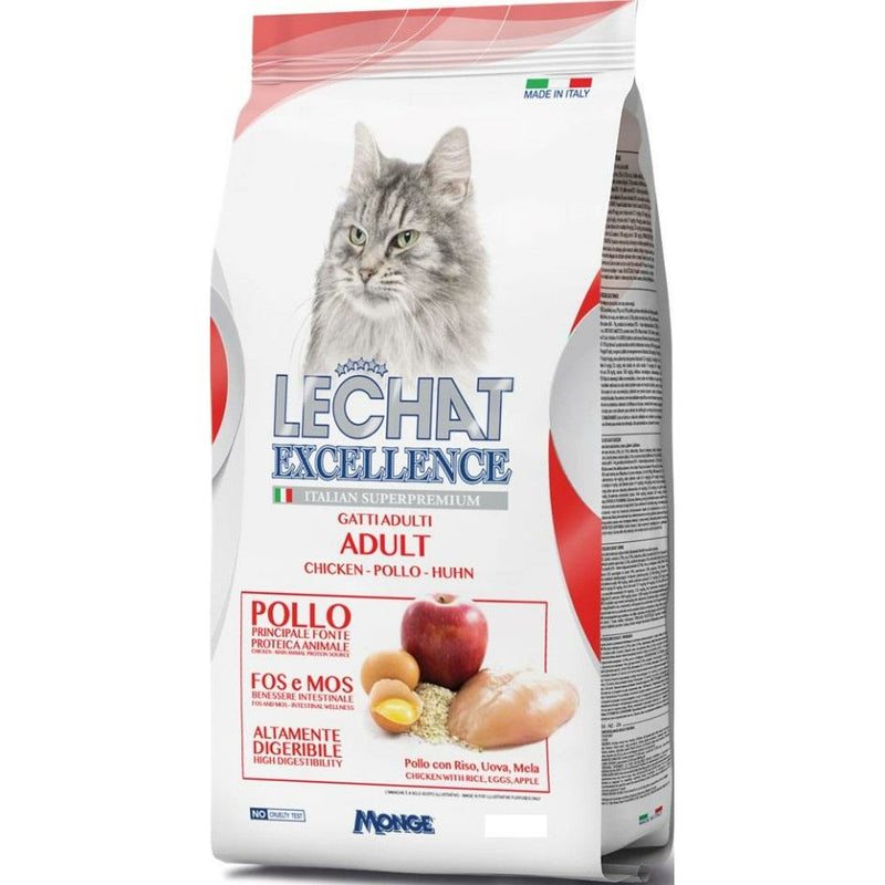 Hrana uscata pentru pisici Lechat Excellence cu pui, 400g