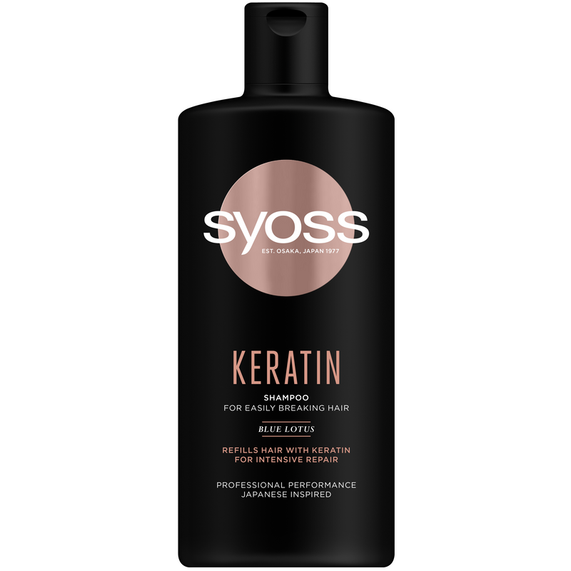 Sampon Syoss Keratin , pentru par uscat, 440 ML