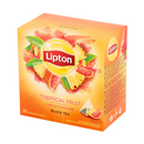 Lipton ceai negru fructe tropicale, 20 plicuri x1.7g