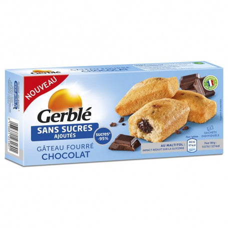 Gerble glucoregul - prajitura umpluta cu ciocolata, 150 g