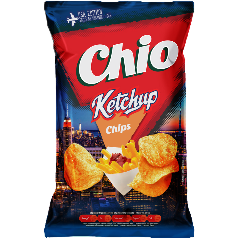 Chio chips ketchup, 125g