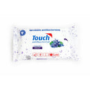 Touch Servetele antibacteriene violet, 15 bucati