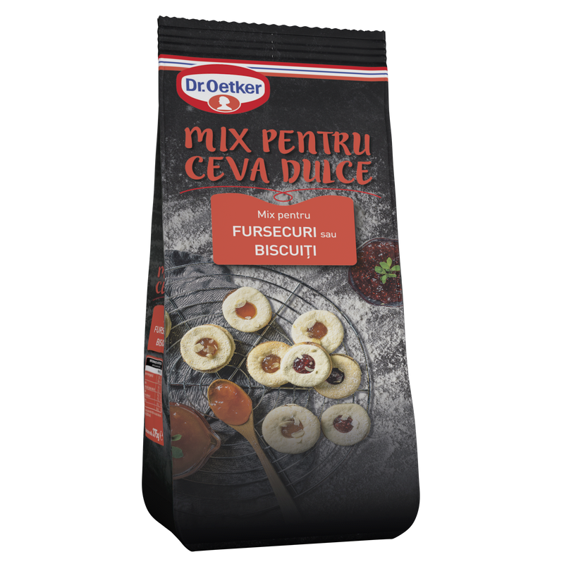 Dr.Oetker Mix pentru fursecuri sau biscuiti, 375g