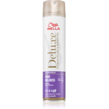Wella Deluxe hairspray pur fullness 5-ultra strong fixare, 250ml