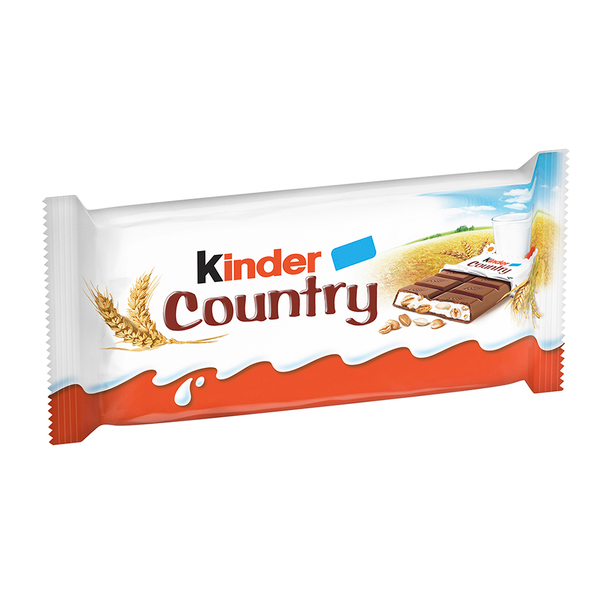 Kinder country ciocolata cu lapte si cereale, 94g