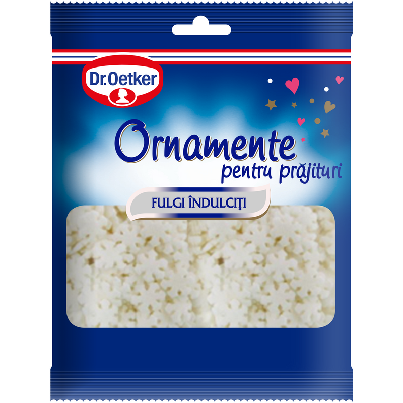 Dr.Oetker Ornamente pt. prajituri Fulgi Indulciti, 30g