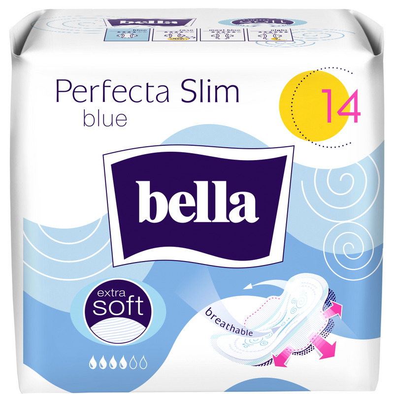 Bella perfecta blue absorbante, 14 bucati