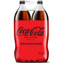 Coca Cola Zero 2x2L + glass