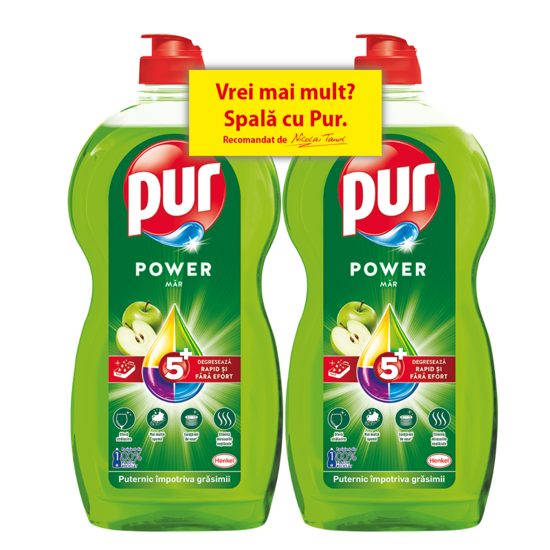 Pur Power Apple detergent vase, 2x1,2L