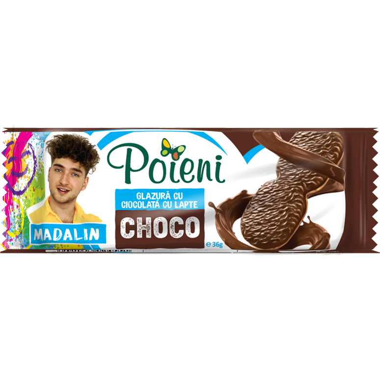 Poieni Choco glazura cioco lapte, 36g