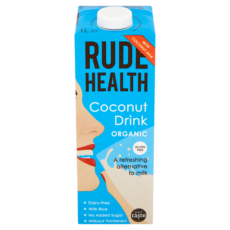 Rude health bautura vegetala din cocos organic, 1l