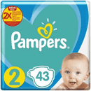 Scutece copii Pampers Activ, Nr 2, 4-8 kg, 43 buc
