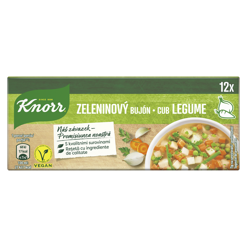 Knorr Cub Legume 12 Buc 6L, 120G