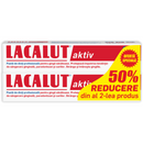 Set Lacalut Aktiv Pasta de dinti 1+1-50% din al doilea produs