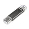 Hama Memory Stick "Laeta Twin", USB 3.0, 128 GB, 10 MB / s, siva