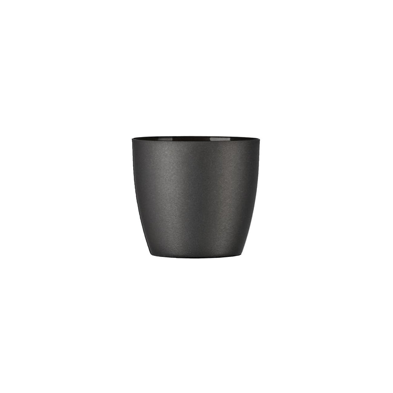 Aga ghiveci plastic antracit, 16 cm
