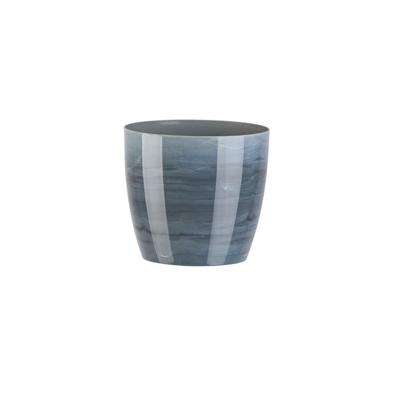 Aga Marmur ghiveci plastic gri, 18 cm