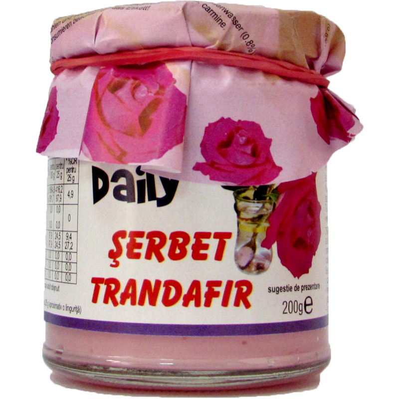 Serbet trandafiri, 200g