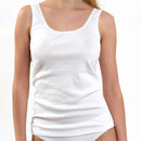 Cerasela Tanktop c0142 weiß, Größe 52