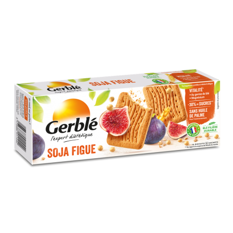 Gerble expert dietetic biscuiti soia smochine, 270g