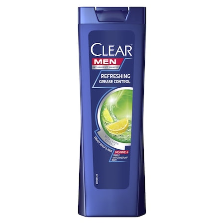 Sampon Clear Men Refreshing Grease Control pentru gras, 250 ml