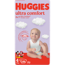 Huggies Ultra Comfort Mega pelenka 4-ös méret, 8-14 kg, 66 db