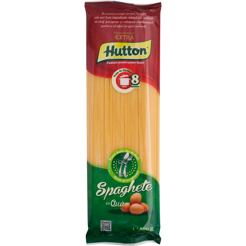 Hutton spaghete cu oua, 400 g