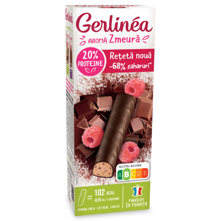 Gerlinea mini pack batoane cioco-zmeura, 62g