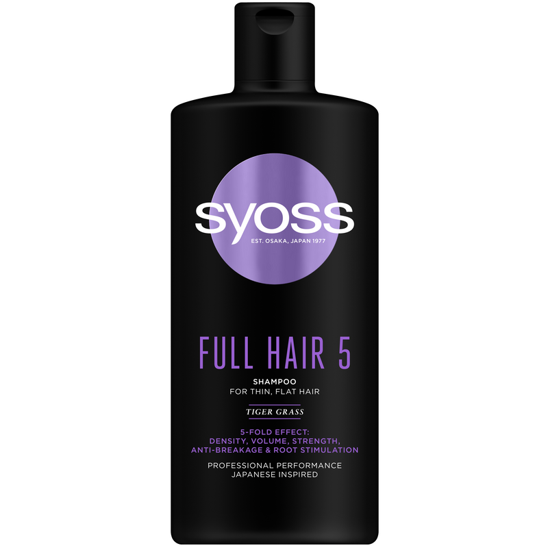 Sampon Syoss Full Hair 5, pentru par subtire, 440ML