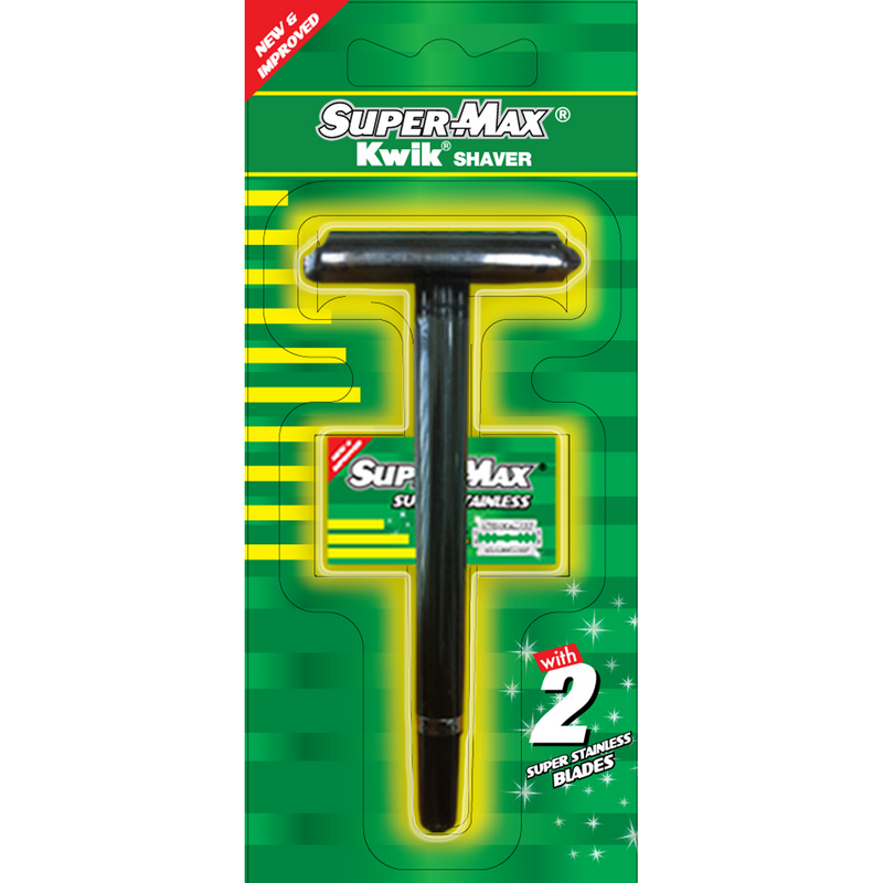 SuperMax Clasic Kwik aparat ras cu 2 Lame
