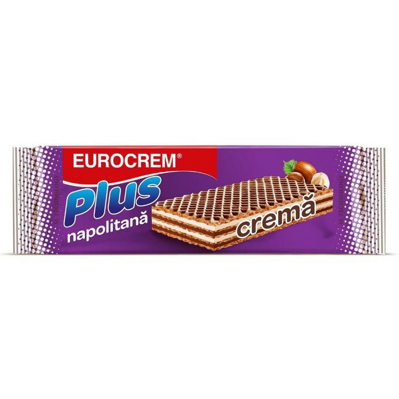 Eurocrem PLUS Napolitana glazura cacao, 40g
