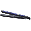 Straight S7710 Pro-Ion Hair Straightener Plate, Tourmaline Ceramic, Ionization, 150-230 C, Black / Blue