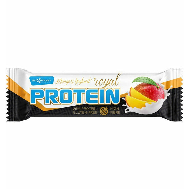 Max sport baton proteic cu mango si glazura de iaurt, fara gluten, 60g