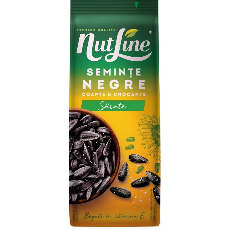 Nutline seminte negre sarate, 200g