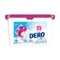 Dero detergent gel capsule trio iris alb, 15*19ml
