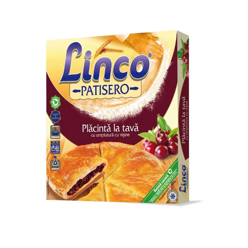 Placinta cu visine la tava Linco Patisero, 800 g