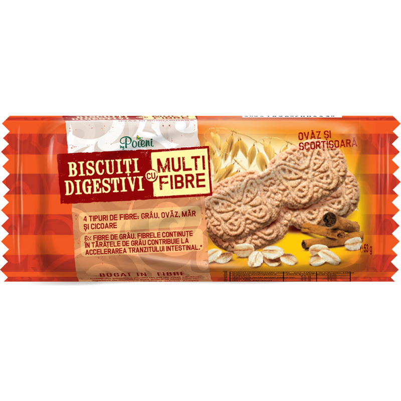 Poieni Digestivi Multifibre Scortisoara, 53g