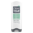 Dove gel dus barbati sensitive care, 400 ml