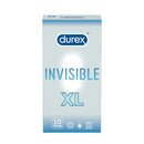 Durex invisible condom xl, 10 pieces
