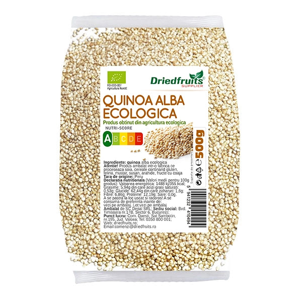 Driedfruits quinoa alba bio, 500g