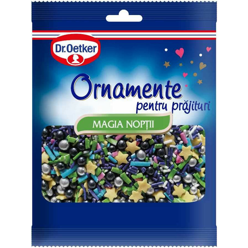 Dr.Oetker Ornamente pt. prajituri Magia Noptii, 30g