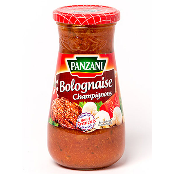 Panzani sos bolognese champignon, 400g
