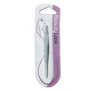 INTERVION Stainless steel tweezers, 1 piece