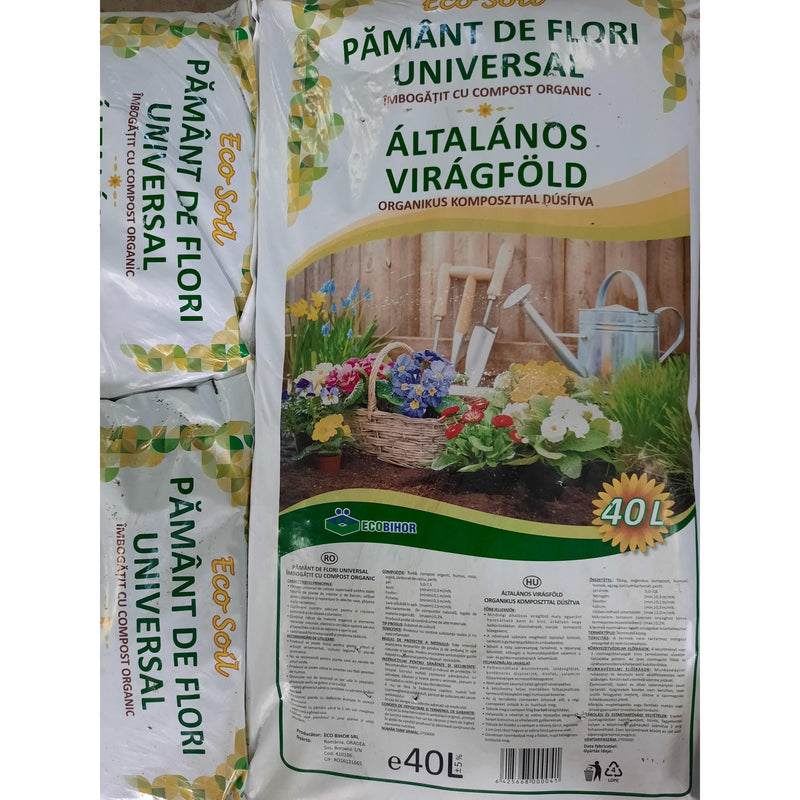 Eco Soil pamant de flori universal 40L