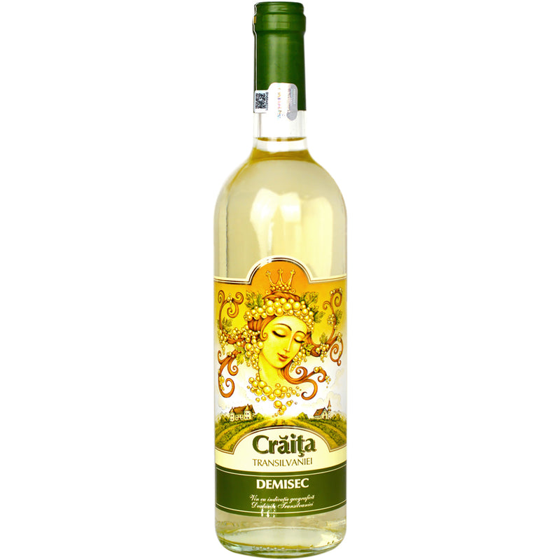 Jidvei Craita Transilvaniei, vin alb demisec, 0.75 l